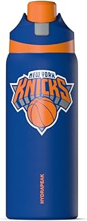 Hydrapeak x NBA Officially Licensed New York Knicks Oasis 32 oz Water Bottle with Chu