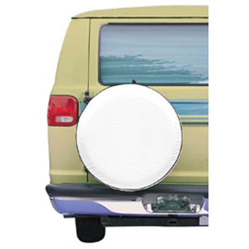 Classic Accessories Over Drive Spare Tire Rv Cover, Wheels 31"-31.75" Diameter, White, Weather-Resistant, All Season Protection For Trailer, Rv, Camper Wheels, Tires, Universal Trailer Accessories #TOP6