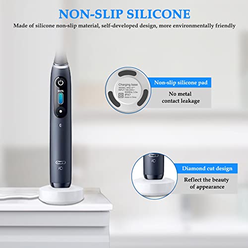 Charger For Oral-B Io Series 7 8 9 Electric Toothbrush, Compatible With Braun Oral B Io Series 7 Series 8 Series 9 Magnetic Charging Base Power Adapter Replacement Model 3768 Power Supply Cord #TOP4
