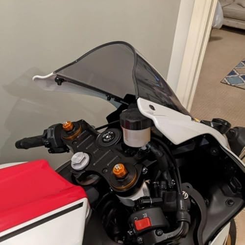 Pare-Brise Moto YZF-R7 Réduire Pression Vent Déflecteur Double Bulle Anti-Fumée - 3