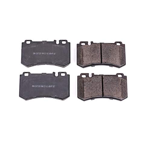Image of PowerStop Rear Brake Pads for Mercedes-Benz CL55 AMG 2003-06 |CL600 2003-06 |CL65 AMG 2005-06 |CLK55 AMG 2005-06 |CLK63 AMG 2007-09 - Z16 Ceramic Brake Pads Replacement, 16-984
