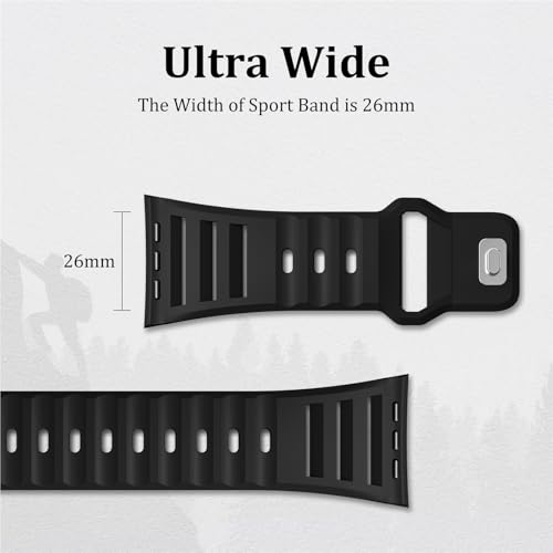 Bracelet silicone pour Apple Watch du running au bureau en toute élégance