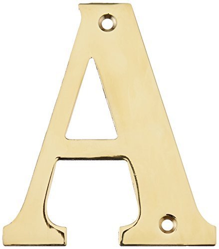 Deltana RL4A-CR003 4-Inch Residential Letter A House Board by Deltana