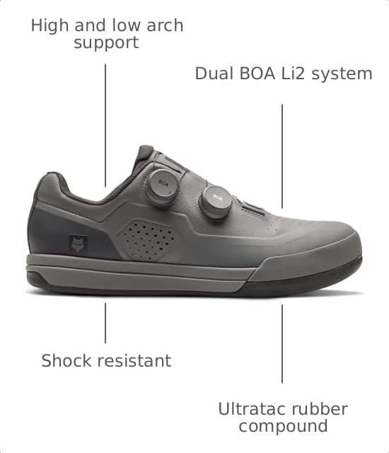 Image of Fox Racing Mens Fox Union Boa Flat Mountin Bike Shoe