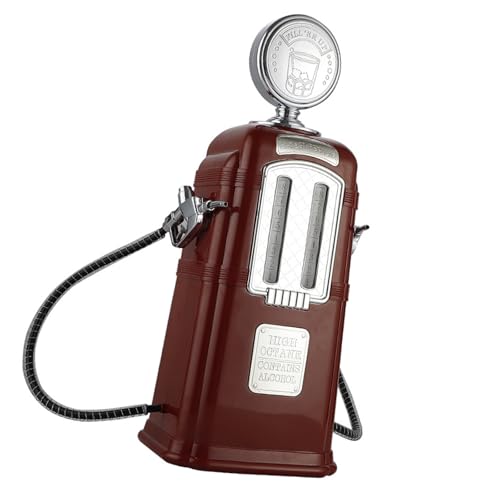 Dispensador de licor de doble pistola de estilo retro resistente con doble pistola para propietarios de tiendas y anfitriones de fiesta Dispensador de licor de doble pistola de estilo retro resistente con doble pistola para propietarios de tiendas y anfitriones de fiesta
