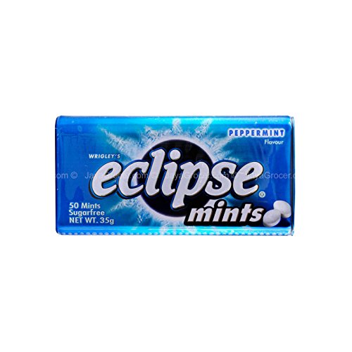 Image of Wrigley's Eclipse Peppermint Sugarfree Mint Tin 35g