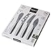 BOSKA Stainless Steel Cheese 4 Knife Set - Mini Copenhagen Knives For All Types of Cheese - Silver Non-Stick - Dishwasher Safe - For Kitchen Cooking