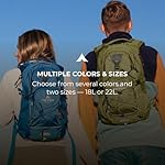 Teton Oasis/Trailrunner Hydration Backpack – Lightweight Water Pack with 2L/3L Bladder for Hiking, Running, Cycling, Biking – 2L/18L/22L Sizes – Sewn-in Rain Cover – Fits Men and Women - Image 4