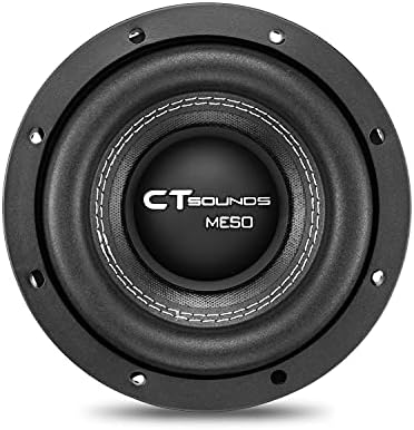 CT Sounds Meso-6.5-D4 6.5 Inch Car Subwoofer Dual 4 Ohm, 800 Watts Max - Size : 6.5 in-Dual 4 Ohm Product Image