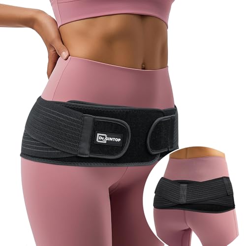 Faja Sacroilíaca Ajustable para Alivio de Dolor Lumbar miniatura 1