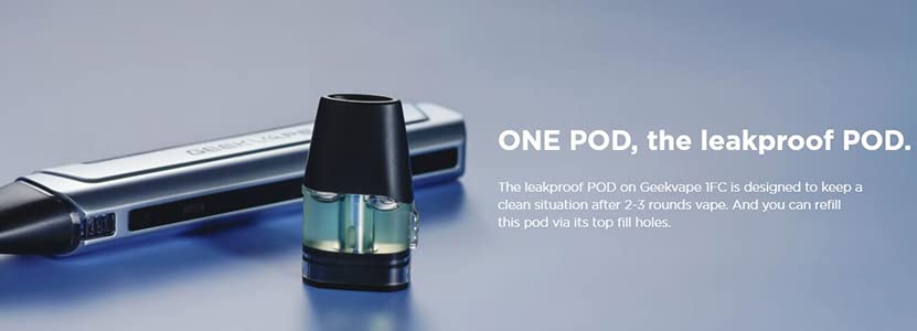Original GeekVape Aegis One Pod Cartridge 2ml Top filling fit  0.8ohm(12-16W) coil For Aegis 1FC / One Kit MTL Vape : Amazon.fr: High-Tech