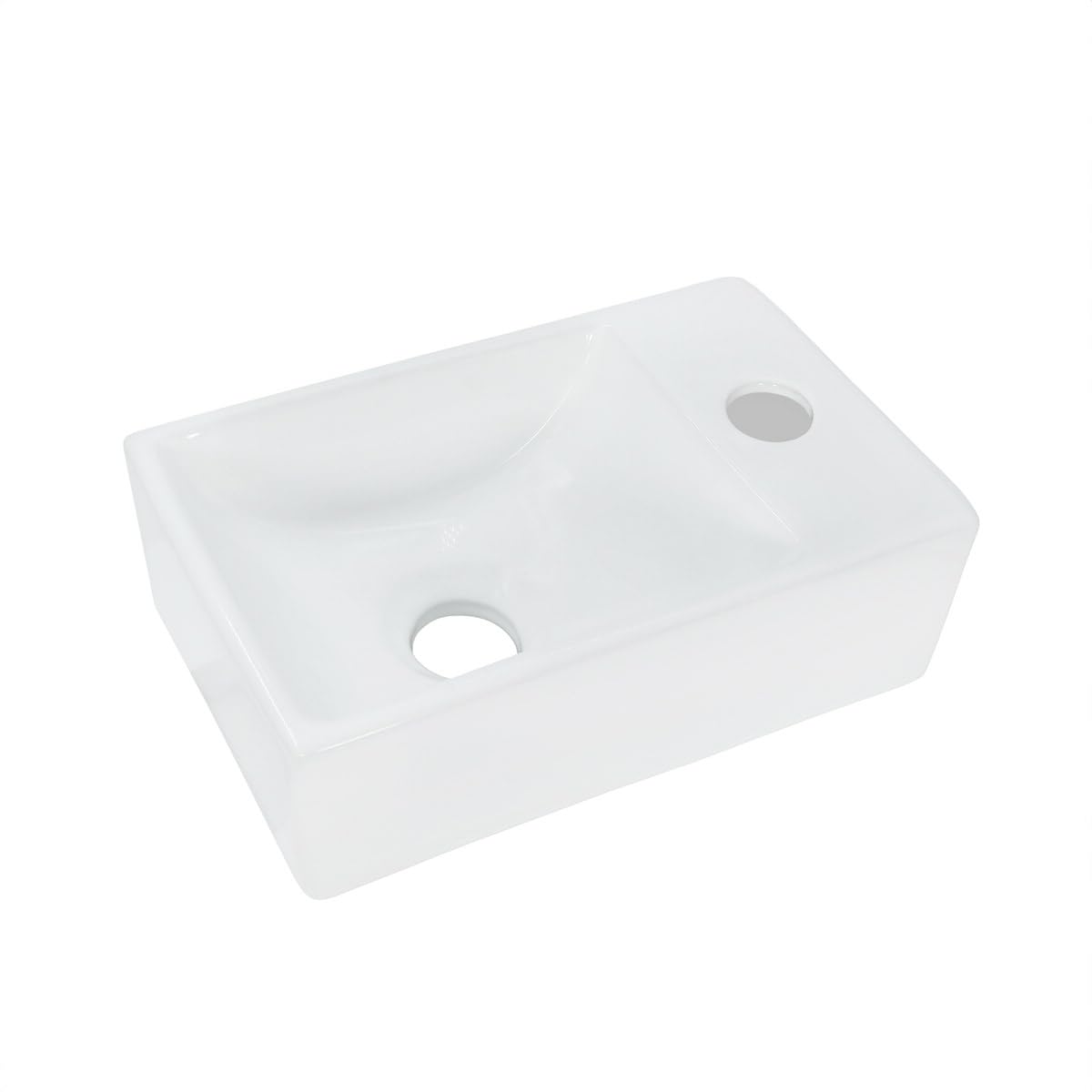 Aloni Keramik Design Handwaschbecken Weiß