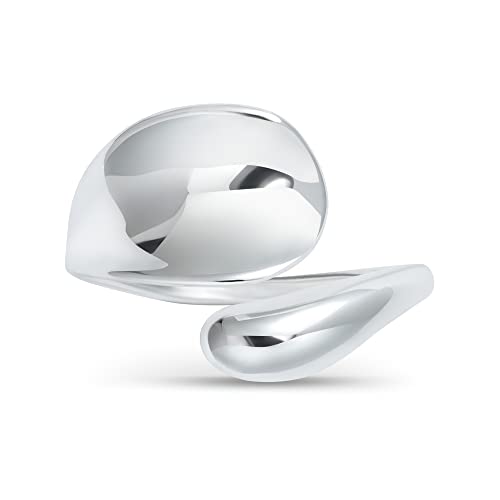 Linawe Bague ajustable en argent pour femmes, bague pour pouce pour femmes, bagues de partenaire, bague de déclaration, bijoux de mode