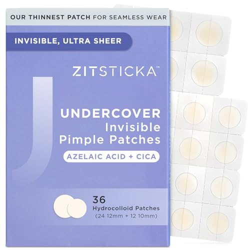 ZitSticka Invisible Pimple Patches (Undercover 36 Count)
