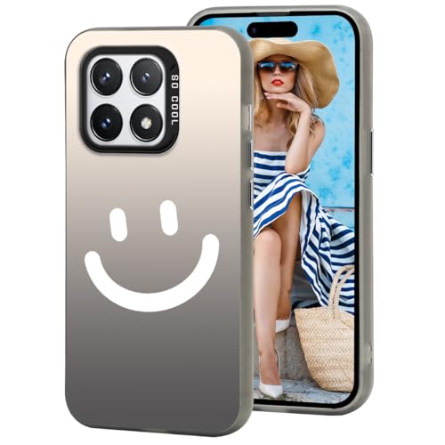 WOKEZ Fodral till Xiaomi Poco X6 Pro 5G med Smiley-Mönster