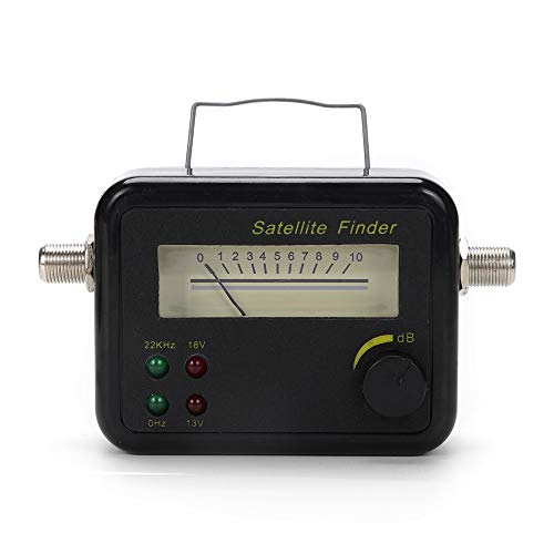 Trisewenic Analog Satellite Finder Dvb-T Mini Digital Satellite Signal Finder Meter With Signal Meter For Tv Reception Systems #TOP1
