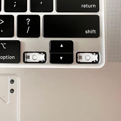 Image of Replacement Left Arrow Keycap Key Scissor Clip Hinge for MacBook Pro 13'' 14'' 16'' A2141 A2442 A2251 A2289 A2338 A2485 2019-2021 Year,for MacBook Air 13'' A2179 A2337 2019-2021 Year
