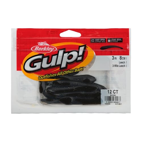 Berkley Gulp! appât souple sangsue pour la pêche aux carnassiers