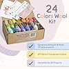 Woolbuddy Felting Wool Kit - 24 Vibrant Merino Wool Colors for Needle Felting, Wet Felting, and Crafts #3