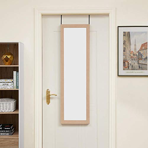 Naomi Home Over The Door Mirror Natural/48 x 14"