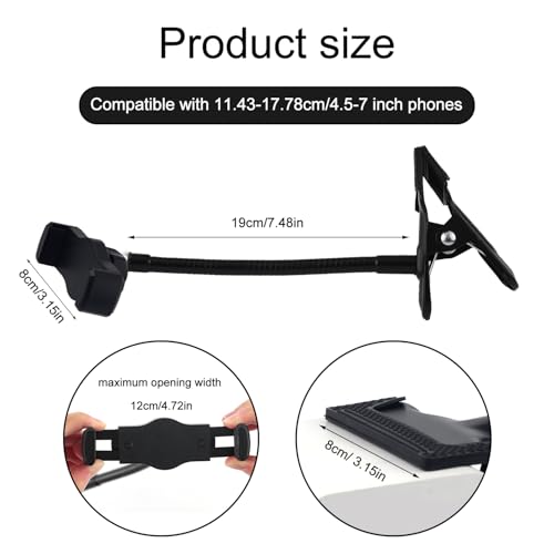 Support smartphone tête guitare pour diffusion live et cours à la maison - 2