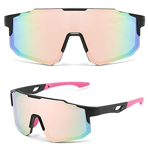 Lunette Velo Route Lunettes de Soleil Polarisées Lunettes de Soleil de Sport Homme Femme Lunette Polarisante Cyclisme pour Homme et Femme pour la Course à...