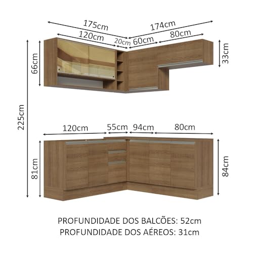 Mejores review On-line Cocina integral esquinera pequeña los preferidos por los clientes. 18 Imagen adicional