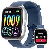 Smartwatch Uomo Donna, Orologio Smartwatch con Effettua/Risposta Chiamate