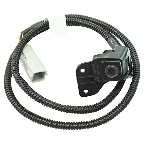 TRQ Rear Reverse Backup Camera Replacement Compatible with Sierra Silverado Pickup Truck