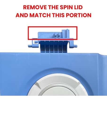Image of Wind Jet Dry Spin Lead Dryer Head Replacement Part for LG Semi-Automatic Washing Machine,Compatible with 8 to 10kg Model-1020 Red,Pack of-1(FS-113) (Sky Blue)