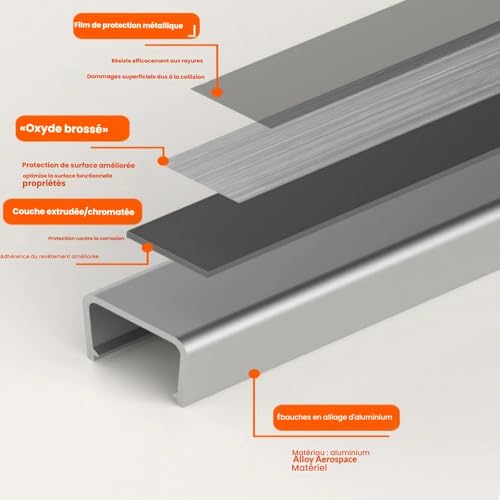 Gaine pour câbles électriques en aluminium durable | Style 10 - 4