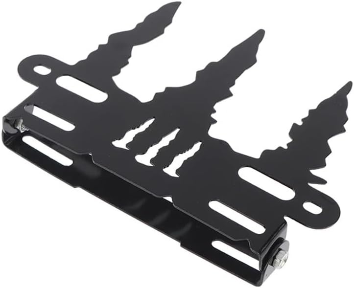 Motorcycle License Plate Bracket 1Pc Movable Motorcycle License Plate Frame - EV Auto Bike Part Interior Accessories Holder