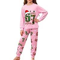Girls Boys 67 Meme Christmas 2 Piece Set Kids Christmas Cute Clothing Sets Cute 6 7 Meme Shirt and Pants Sets Outfits