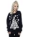 Produktbild Star Wars Damen Christmas Tree Sweatshirt Medium Deep Navy