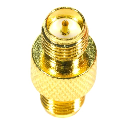 Fohevers 2 Pcs RP-SMA Female Jack to SMA Female Connector RF Coaxial Coax Antenna Adapter for Radio WiFi Router FPV Dron Mobile - Image 2