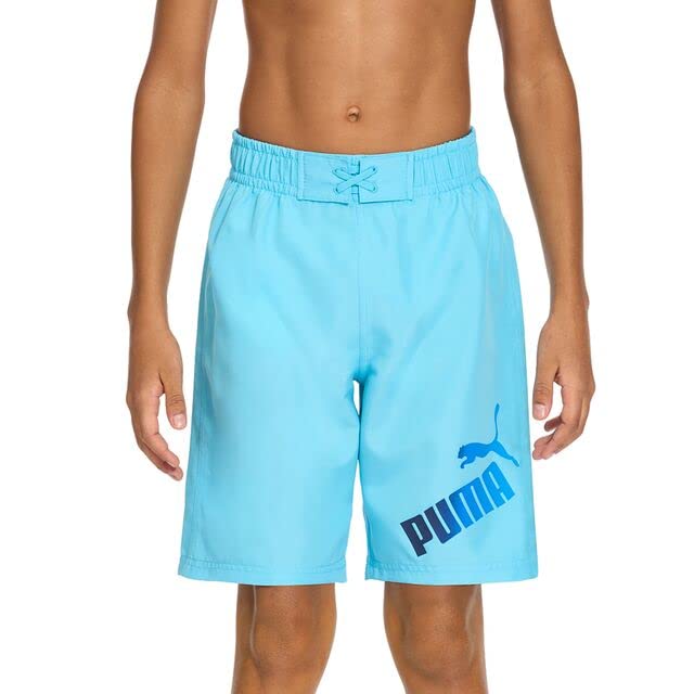 PUMA Boys' Gradient Number One Logo Swim Trunks3