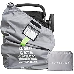 Uppababy Gemelar Bramble - Bolsa Extra Grande de Transporte Viaje para Silla de Paseo de Bebé, Silla de Coche, Cochecito Infantil - Durable e Impermeable con Poliéster 600D - 120 cm x 60 cm