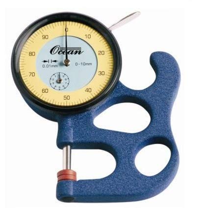 OCEAN DIAL Thickness Gauge Range: 0 to 10MM, Least Count: 0.01MM (10 MICRONS) (B01FK4QIJ2) Amazon Price History, Amazon Price Tracker
