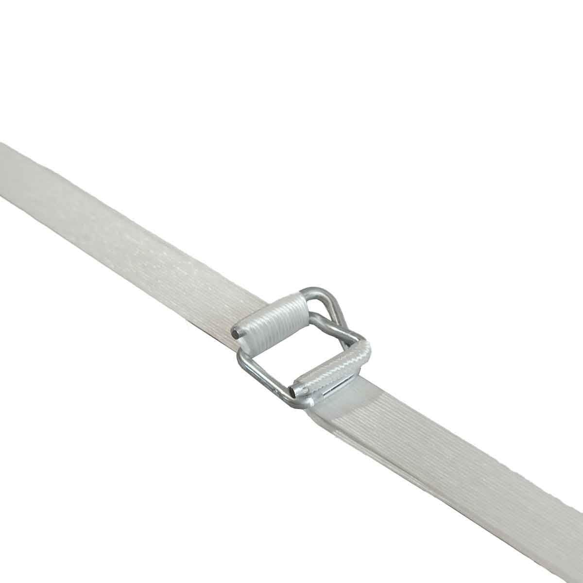 Tecplast Lot de Boucles BC pour Feuillard de cerclage - Qualité PRO - Boucles autobloquantes en acier galvanisé
