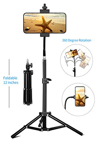 Phone Tripod, Pixel Flexible Cell Phone Tripod for Video Recording, Vlogging/Streaming/Photography, Smartphone Tripod