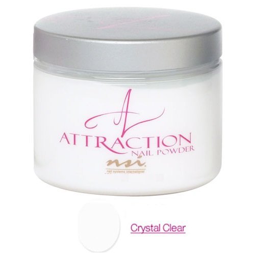 nsi Attraction Nail Powder - Crystal Clear - 700g / 24.6oz