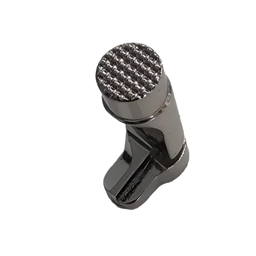 1911 Full Size or Compact/Officer Size Part Release Compatible with Standard 1911 Nickel Plated Checkered Design