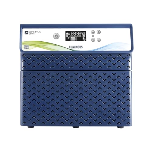 Image of Luminous Optimus 2800 Pure Sine Wave Inverter Ideal for Home,Office & Shops | 2500VA Inverter | Reliable Power Backup | Smart Dispaly | High Performance | Easy Installation | 36 Months Warranty