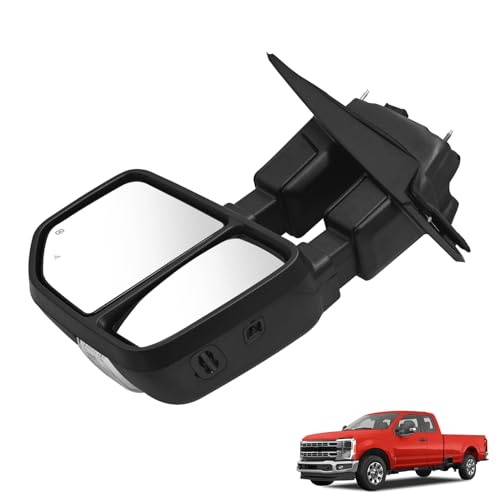 Raodelupe Driver Side Tow Mirror Fit For Ford F250 F350 F450 F600 2023 2024