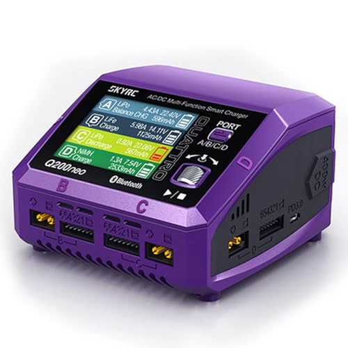 Q200neo AC/DC Smart Battery Charger Discharger, 200W AC /