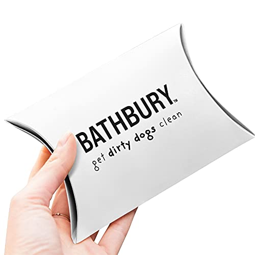 BathburyGoat Milk Castile - Natural Dog Shampoo Soap Bar Unscented - Olive Oil And Goat Milk - Gentle Low Sudsing Creamy Lather - Perfect For Light Baths Between Groomer Visits - 4.4 oz