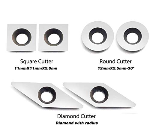 YUFUTOL Mini 3 Piece Carbide Set