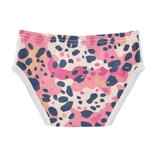 Leopard Pattern Pink Black Toddler Boys' Comfort Kids Underwear Cute Children Undies2