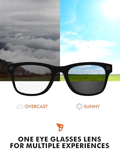 Image of PRO+ Polycarbonate Non-Polarized Replacement Lenses for Ray-Ban Meta Wayfarer RW4006 50mm Sunglass - Transparent Photochromic