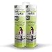 Smart Design Mega Floor Lint Roller Refill - Set of 2 (100 Sheets Total) - Easy-Peel Angled 10 inch Large Adhesive Sticky Sheets - Cleaning, Carpet, Car, Clothes, Dog Cat Fur, and Pet Hair Remover